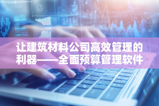 让建筑材料公司高效管理的利器——全面预算管理软件系统
