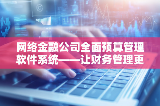 网络金融公司全面预算管理软件系统——让财务管理更智能化