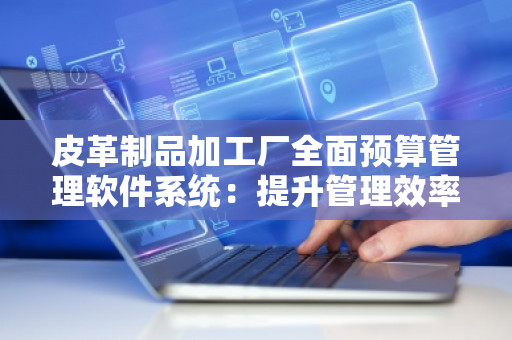 皮革制品加工厂全面预算管理软件系统：提升管理效率，助力企业腾飞