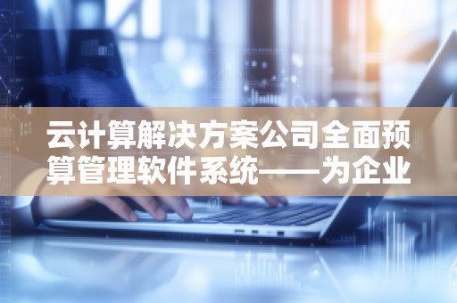 云计算解决方案公司全面预算管理软件系统——为企业预算管理带来全新突破